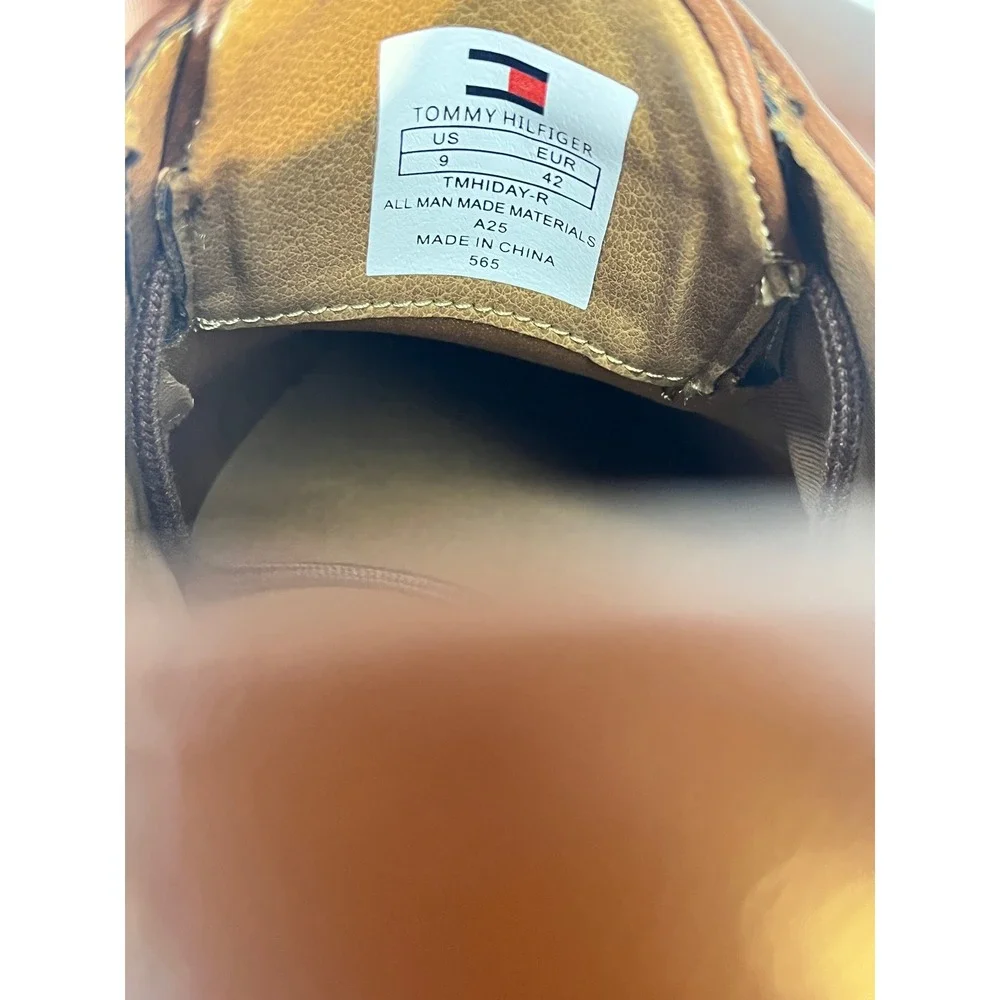 Tommy Hilfiger TMHIDAY-R Men's Size 9 Brown Derby Dress Shoes NWOB Casual - Picture 14 of 15